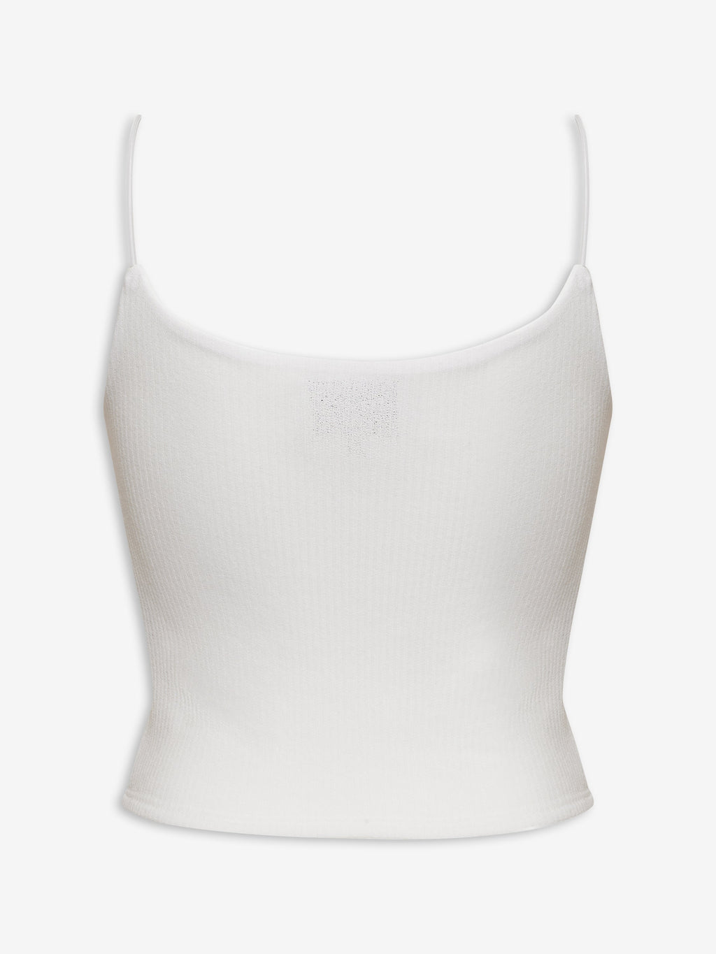 SHEER RIB KNIT TOP