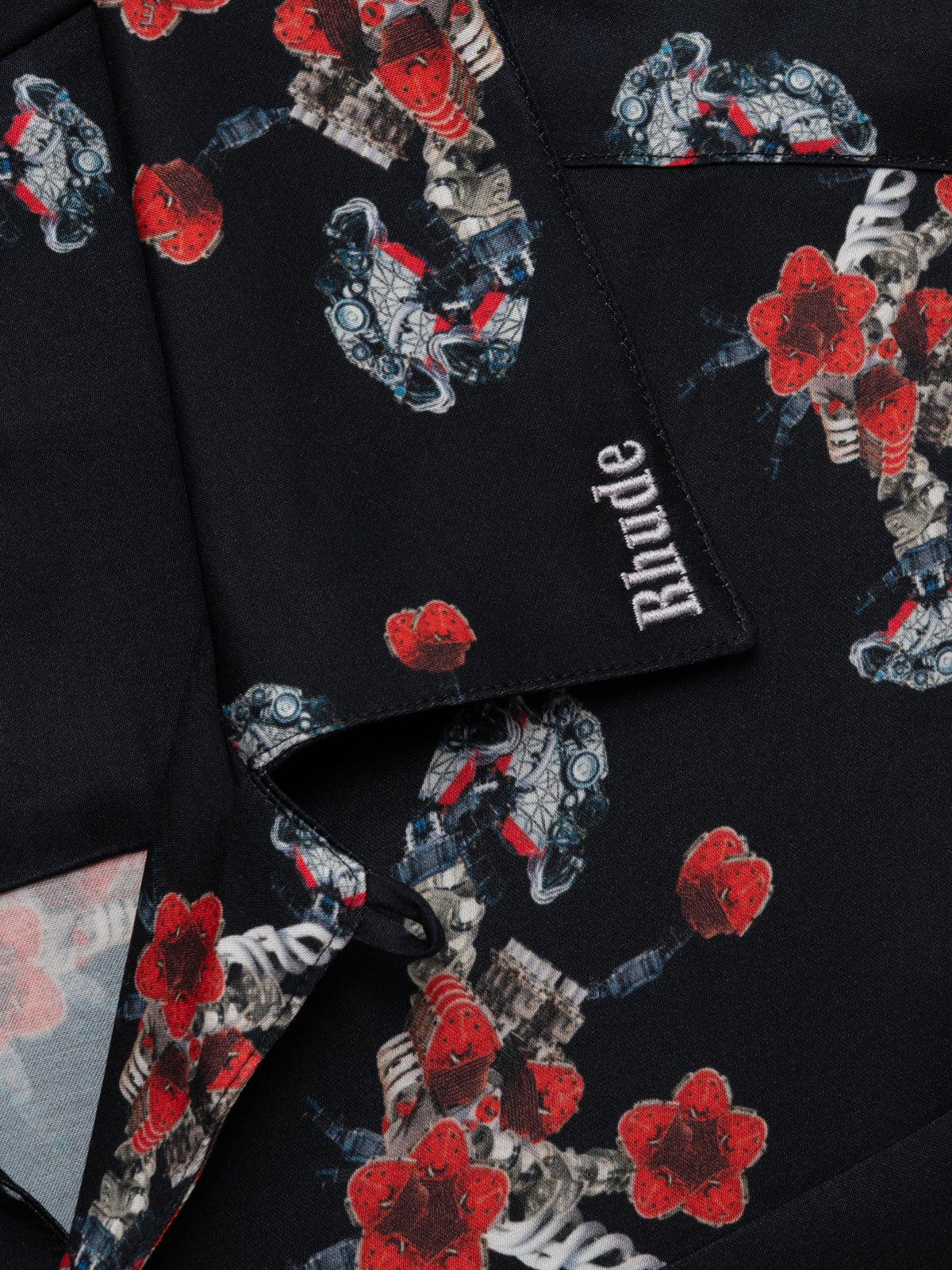 TURBO FLORAL BUTTON-UP SHIRT